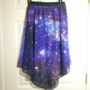 Galaxy Midi Skirt